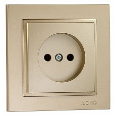 Розетка без заземления mono electric despina 102-222222-116